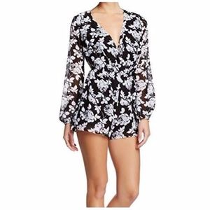 LOVE...ADY CHIFFON ROMPER - SIZE S